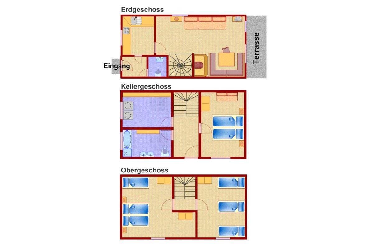 Ferienhaus Im Feriendorf Reichenbach B14A 네쎌방 외부 사진